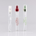 Tubular perfume glass tube spray bottle